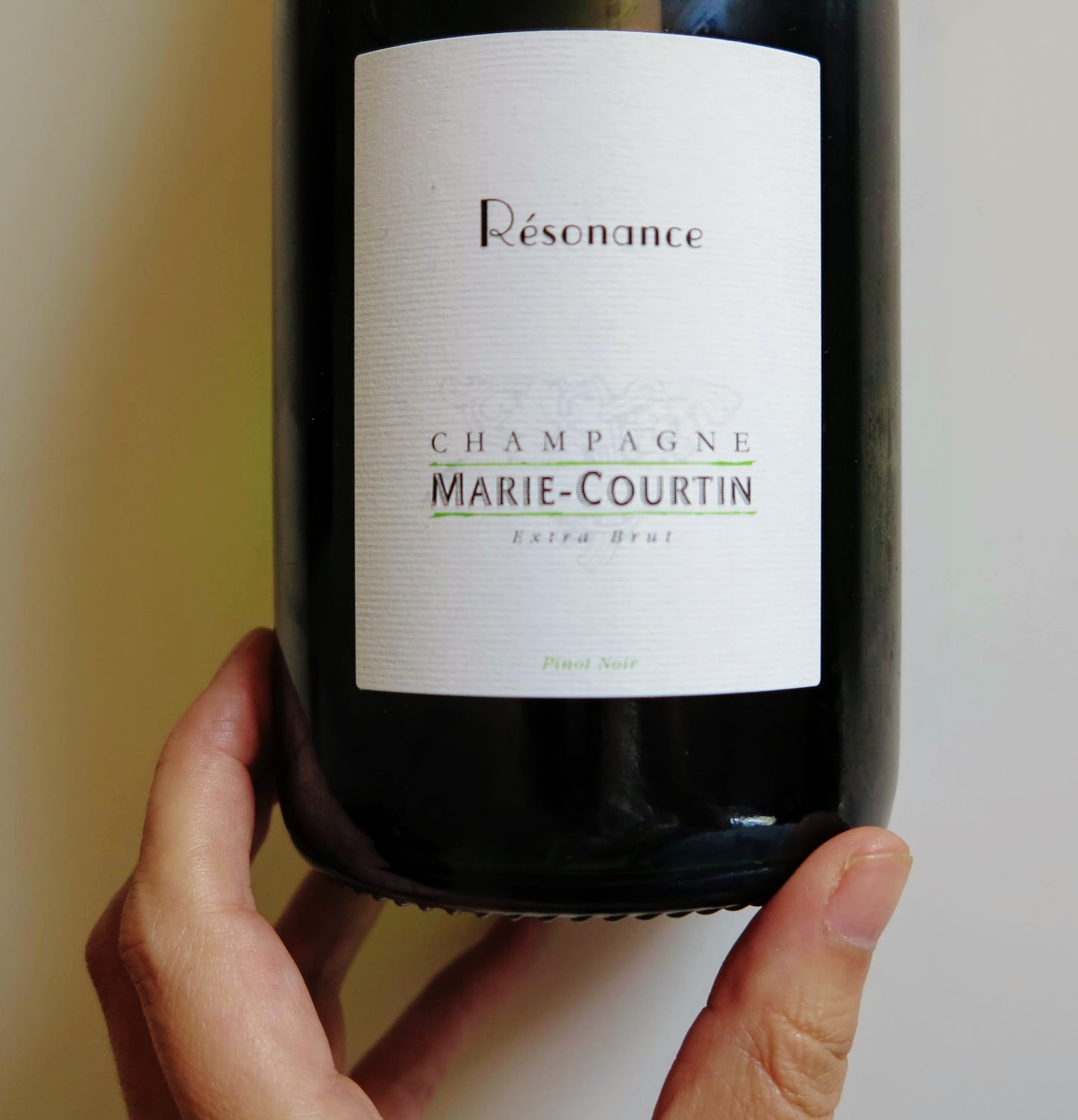 Champagne Cuvée Resonance extra brut