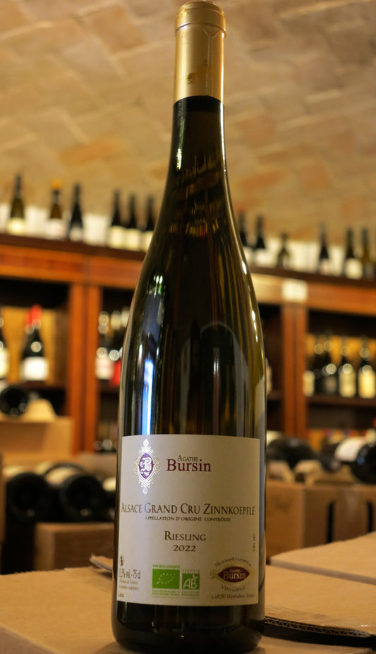 Agathe Bursin - Riesling Grand Cru Zinnkoepflé 2022