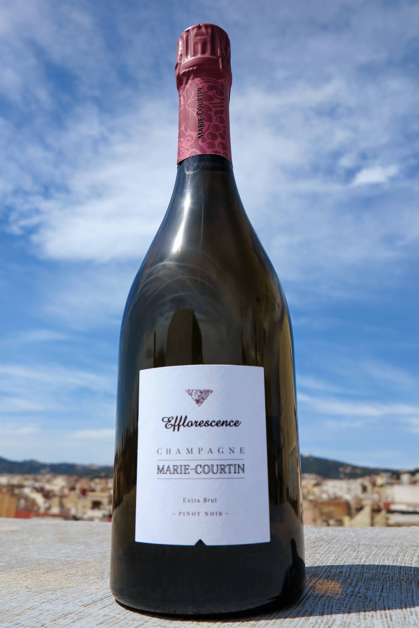 Champagne cuvée Efflorescence Extra brut - Pinot Noir 2018 - Marie Courtin