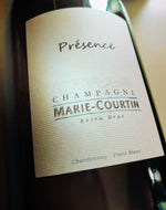 Champagne Cuvée Présence  Extra Brut - sin azufre y no dosificado